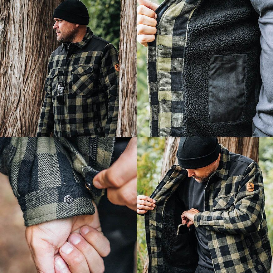 Holzfällerjacke Sherpa