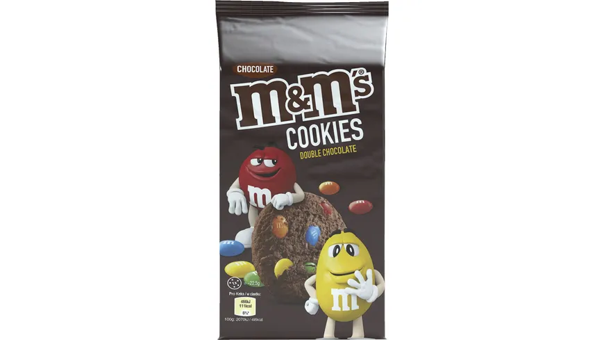 m&m's Cookies Double Chocolate 180 g