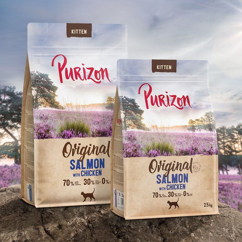 Purizon Kitten Lachs mit Huhn - getreidefrei