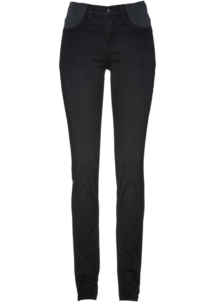 Jeans mit bequemem Bund