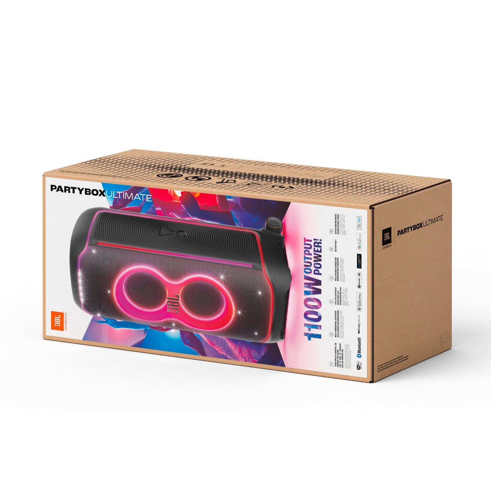 JBL PartyBox Ultimate Lautsprecher (Bluetooth, 1100 W)