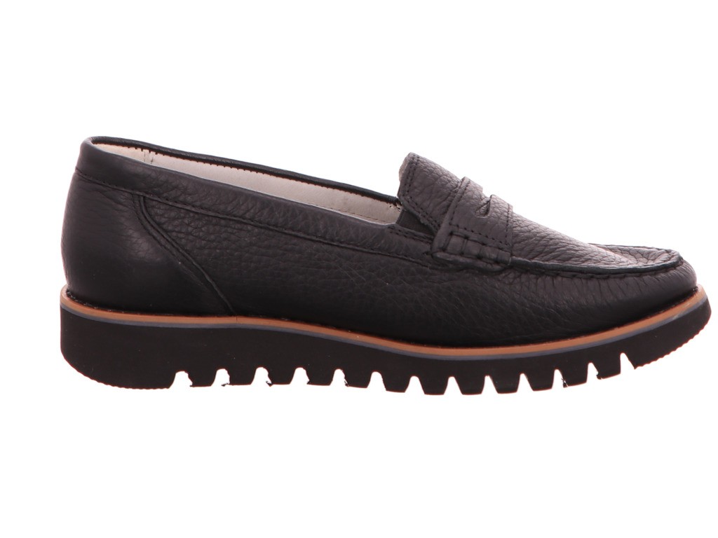 WALDLÄUFER Sportliche Slipper schwarz 926518
