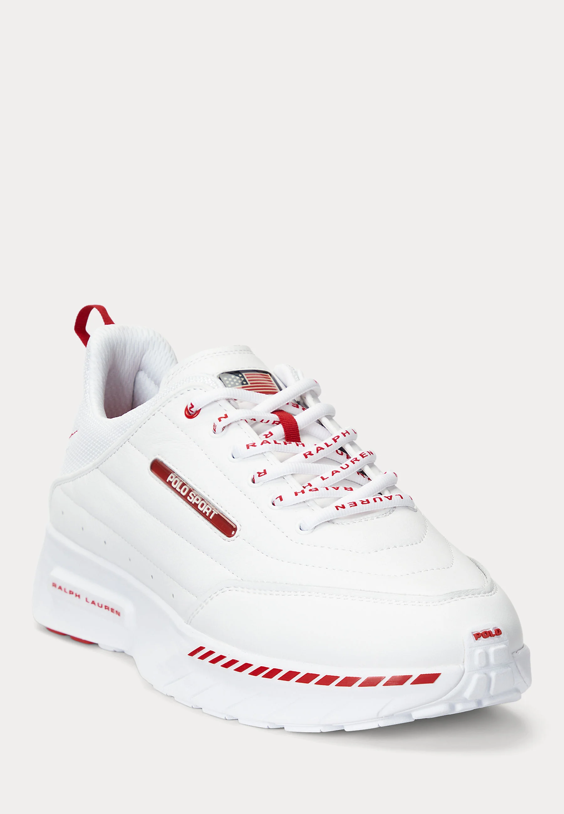 Polo Ralph Lauren PS250 LEATHER-PANELED SNEAKER - Zapatillas bajas