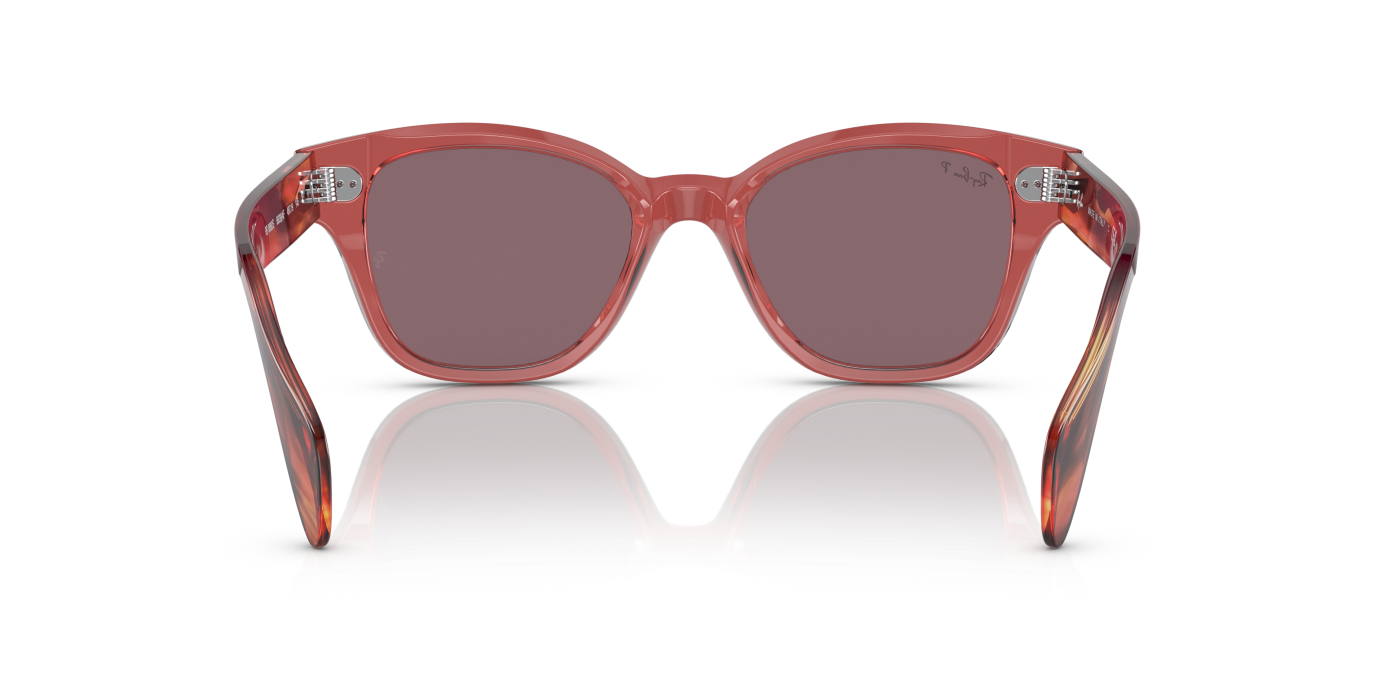 RB0880S - Roz lucios, transparent, violet închis