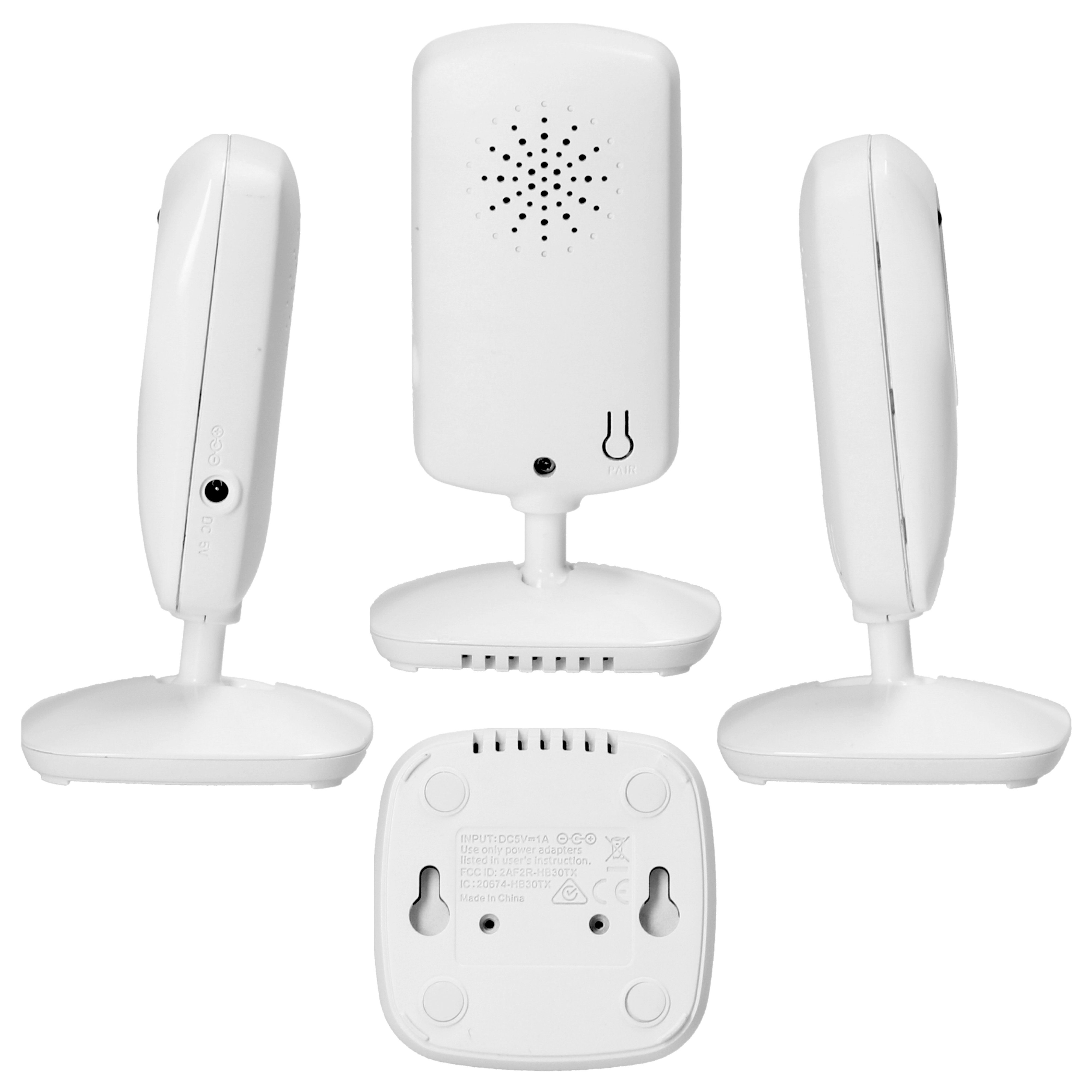 Alecto Video-Babyphone DVM-64, 1-tlg., Babyfon mit Kamera