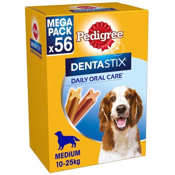 Pedigree Dentastix Medium Dog Treats 56 pieces