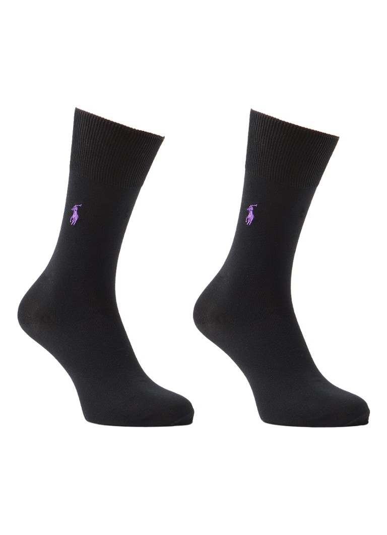 Șosete Ralph Lauren, set de 3, cu logo brodat