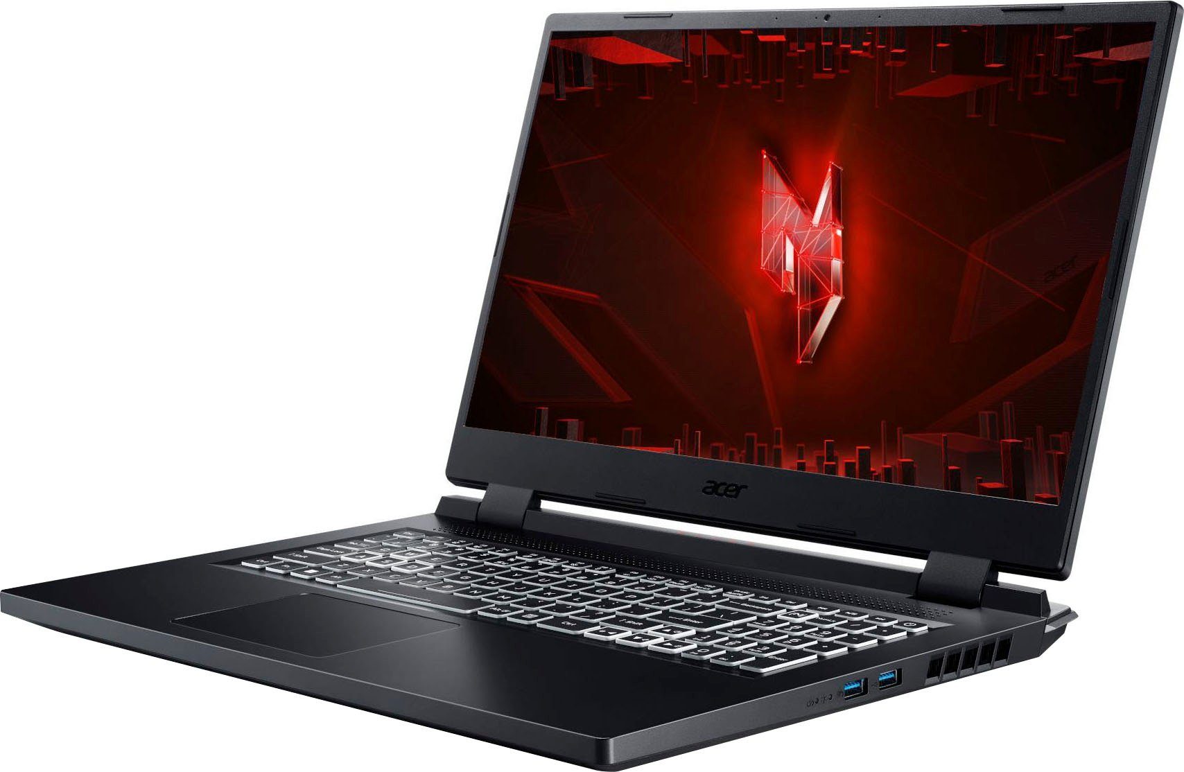 Acer Nitro 5 AN517-55-96S6 Gaming-Notebook (43,9 cm/17,3 Zoll, Intel Core i9 12900H, GeForce RTX 4060, 1000 GB SSD, Thunderbolt™ 4)