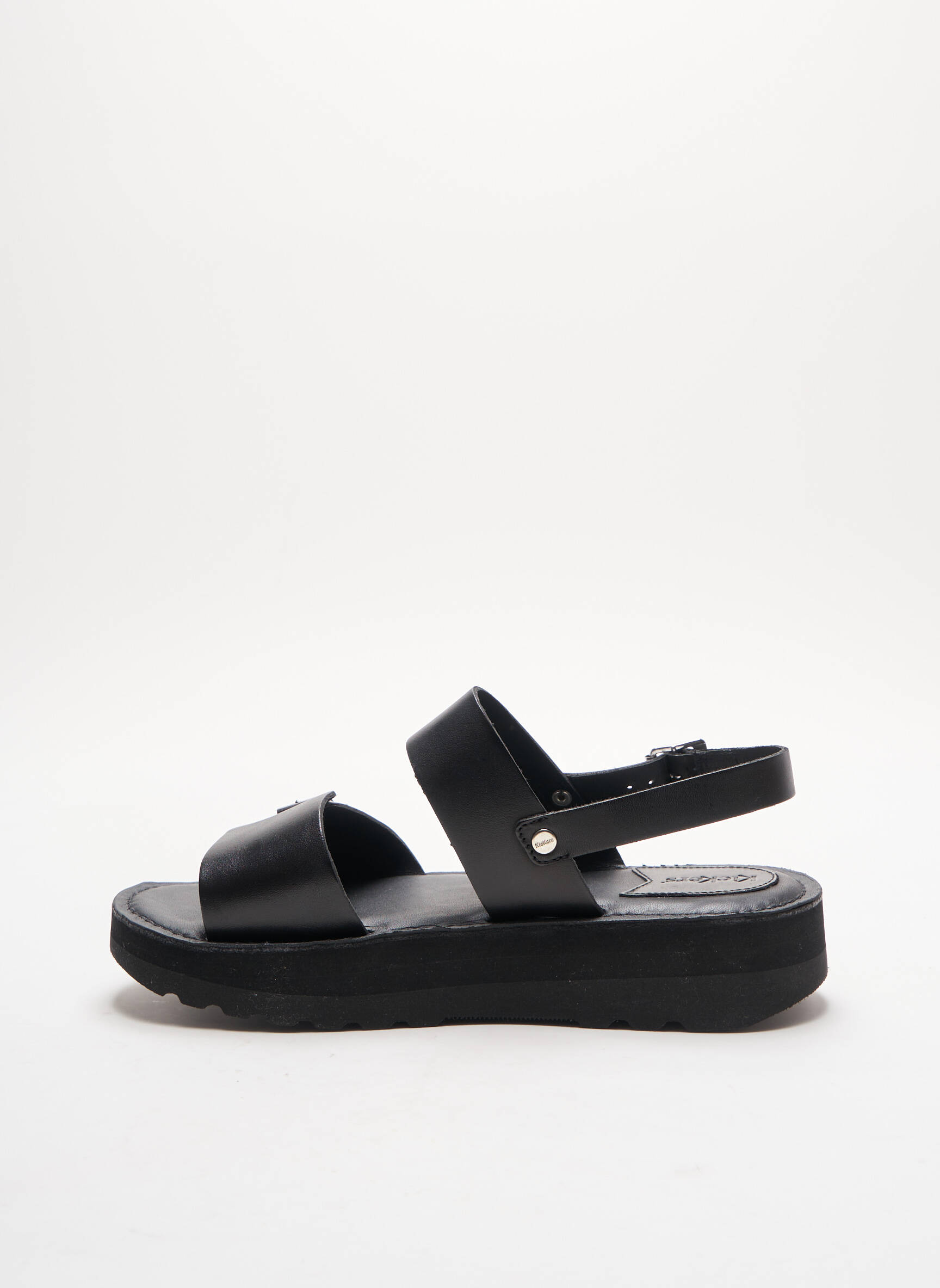 Kickers Sandales Nu Pieds Femme couleur noir