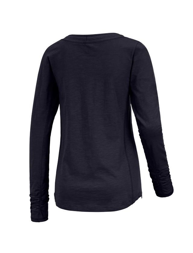 e.s. Longsleeve cotton slub, Damen