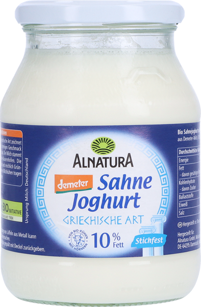 Alnatura Bio Sahnejoghurt Griechischer Art 10%