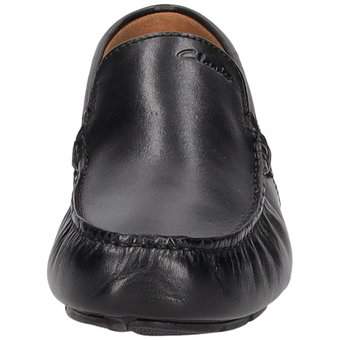 Clarks Markman Plain Mokassin in schwarz