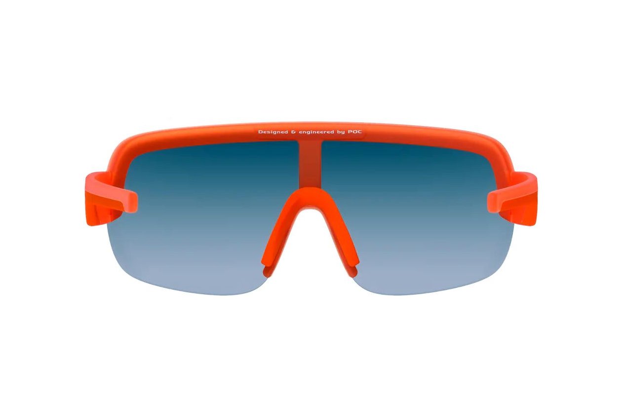 POC Aim - Fluorescent Orange Translucent/Violet/Gold Mirror