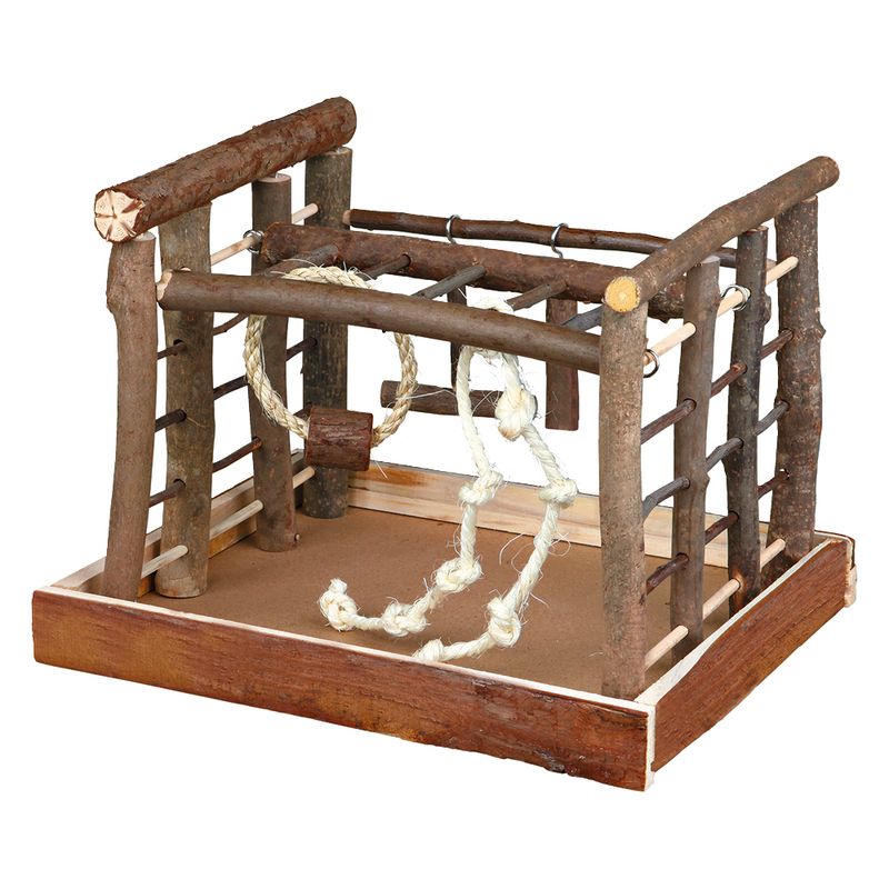 Trixie Holzspielplatz Natural Living für Sittiche zu TOP-Preisen % | bitiba