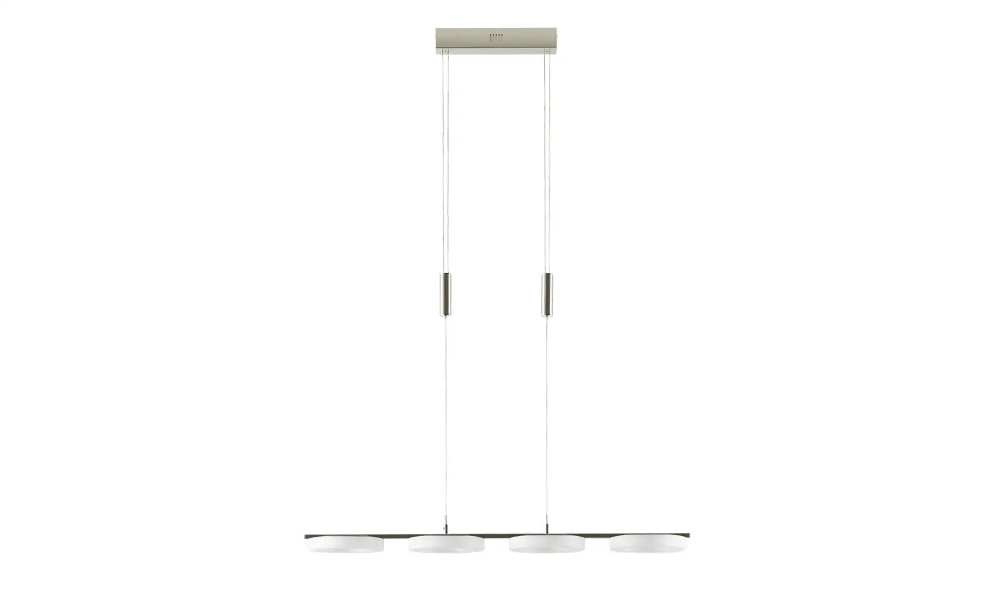 KHG LED-Pendelleuchte, 4-flammig, Nickel-matt
