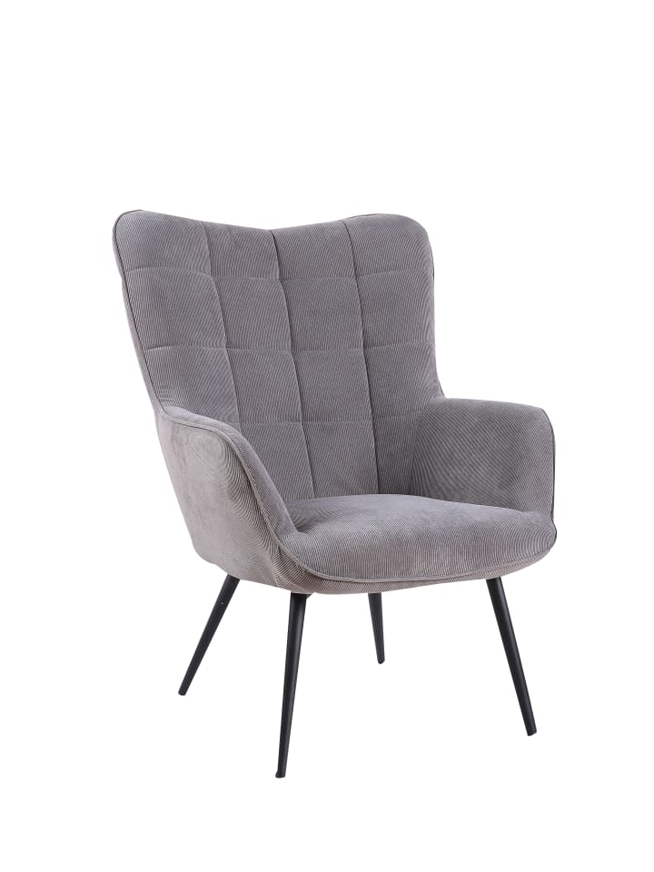 byLiving Sessel UTA in Grau günstig kaufen onesize