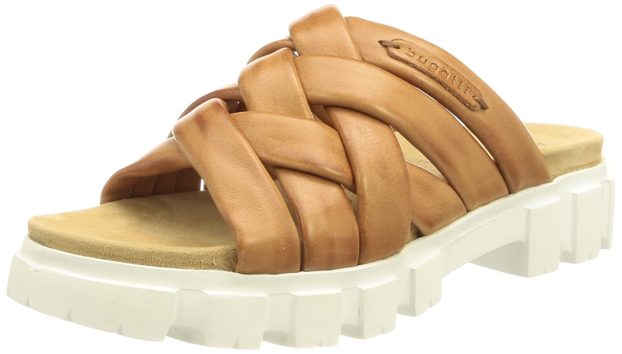 BUGATTI Klassische Sandalen braun