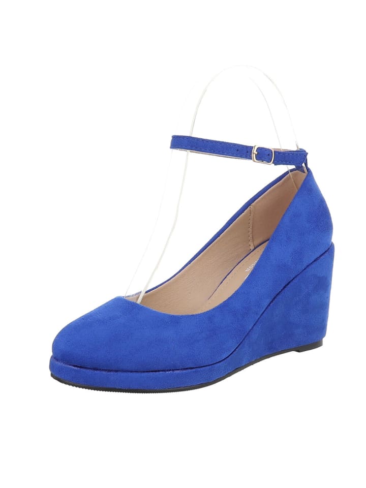 Ital-Design Pump in Blau günstig kaufen