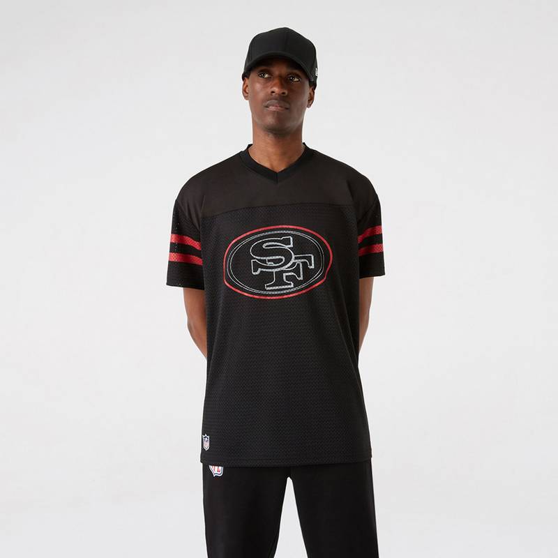 New Era NFL San Francisco 49ers Outline Logo T-Shirt Herren