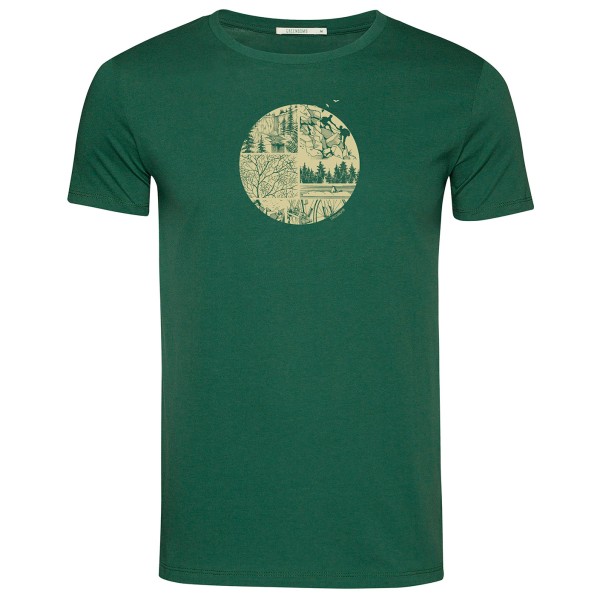 GreenBomb - Nature Mountain Circle (Guide) - T-Shirt
