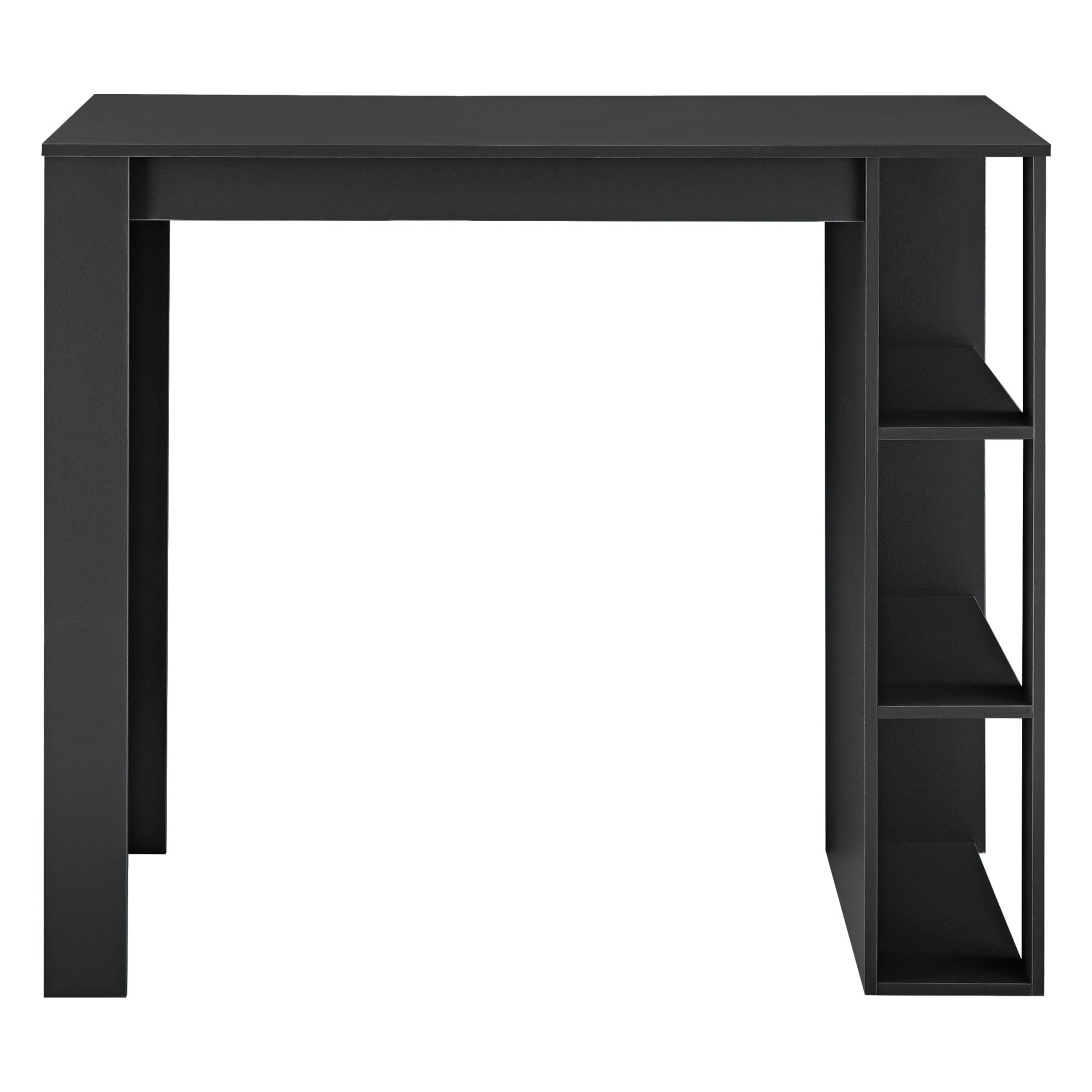 en.casa Bartisch, Danderyd Bartresen Theke 120 x 60 x 105,5 cm Schwarz