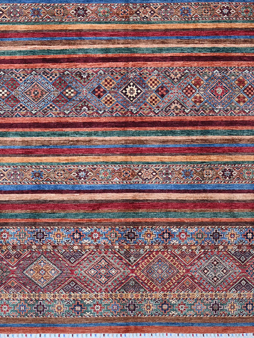Chobi Schal ca. 205 x 298 cm, Unikat / Einzelstück