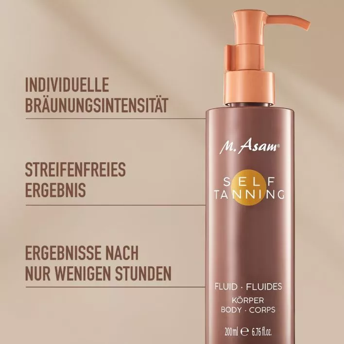 SUN Self Tanning Fluid: Selbstbräuner für den Körper