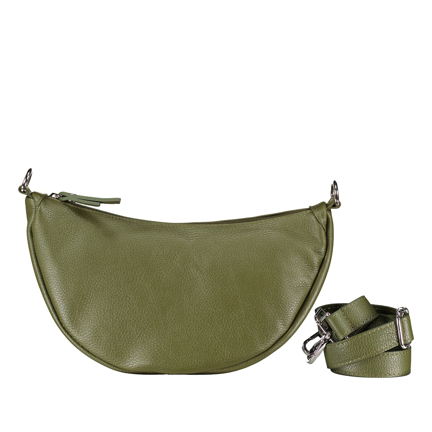 Beuteltasche Moonbag S Silberfittings