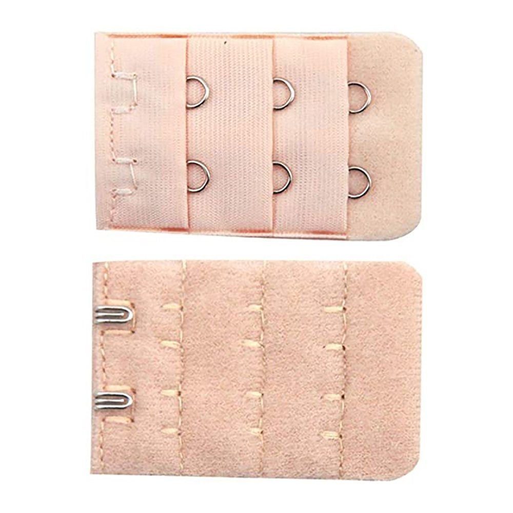 EBUY BH-Verlängerung 25er-Pack BH-Verlängerungsträger mit 2 Haken und 3 Reihen für Damen (25 St)