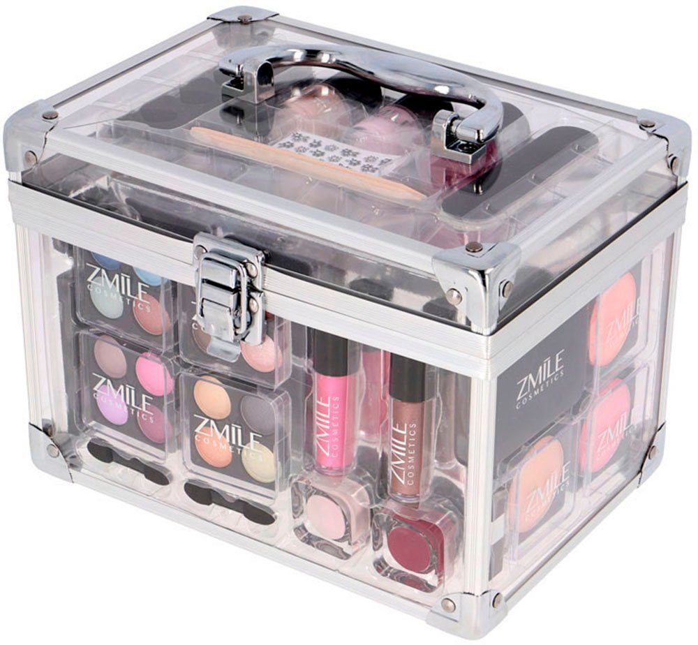 ZMILE COSMETICS Kosmetik-Koffer Acrylic, 42-tlg., vegane Kosmetik
