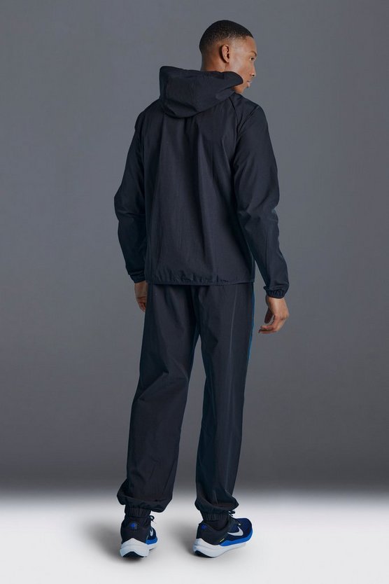 Man Active Colorblock Windbreaker