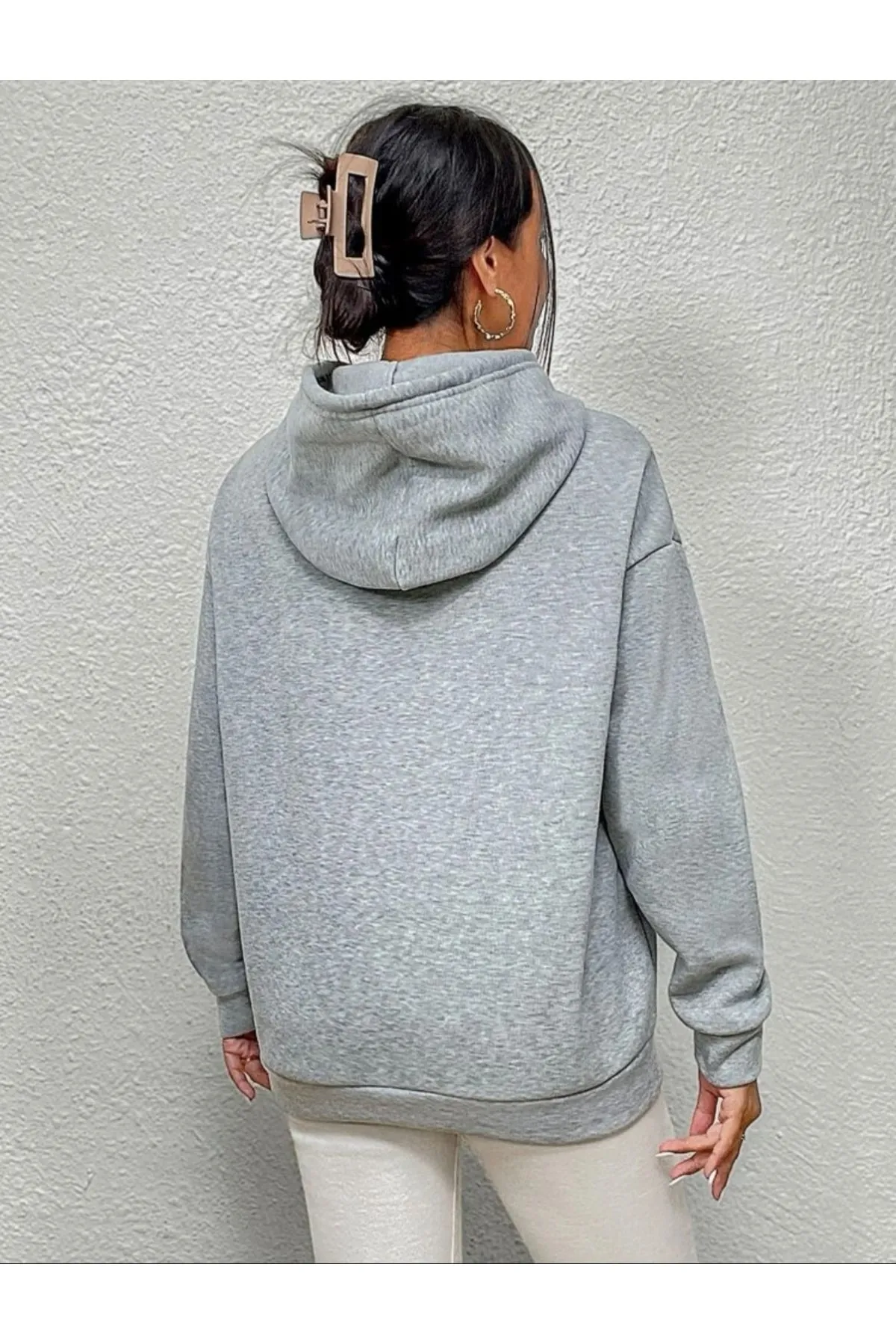 MOONBULL  Sweatshirt - Grau - Regular Fit