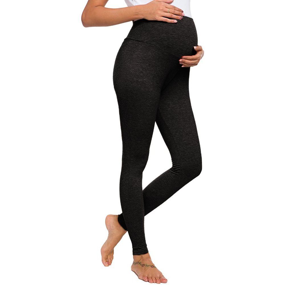 Einemgeld Umstandsleggings Gute Qualität Umstandsleggings, Überbauchunterstützung für Schwangere