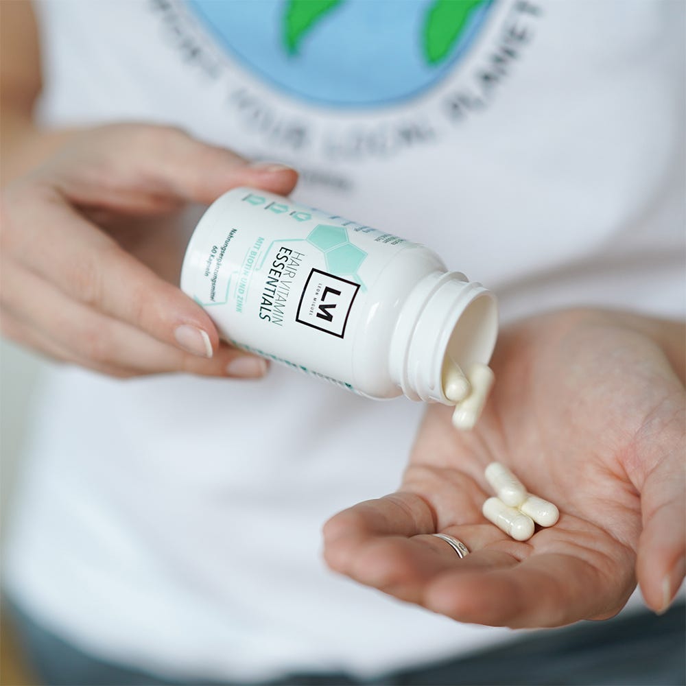 Leon Miguel Hair Vitamin Essentials mit Biotin + Zink 60 Stück