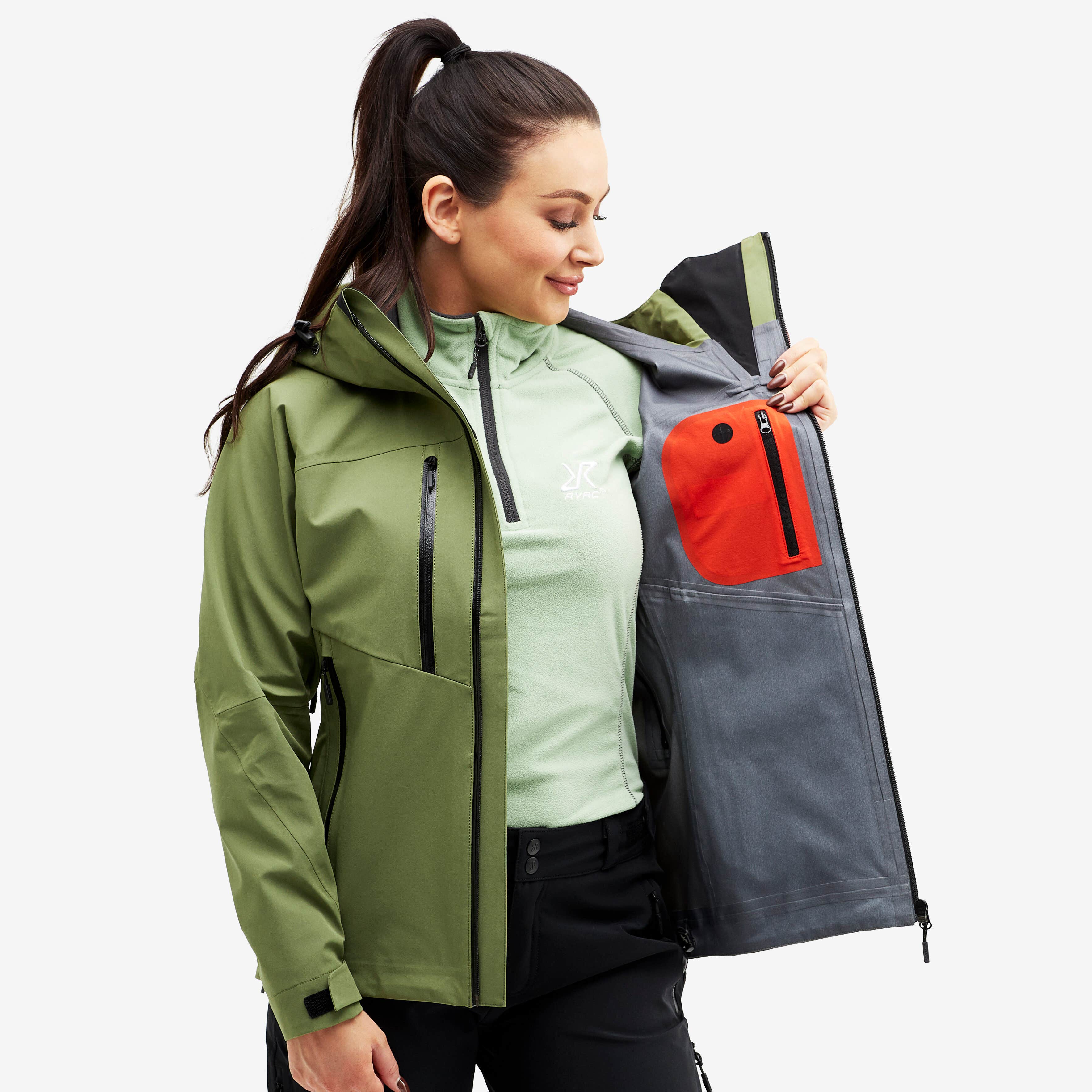 Cyclone Rescue Jacket 2.0 Femme Pine Green