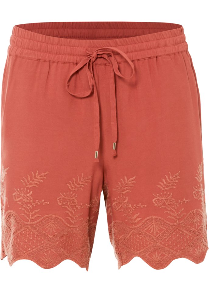 Shorts mit Spitze