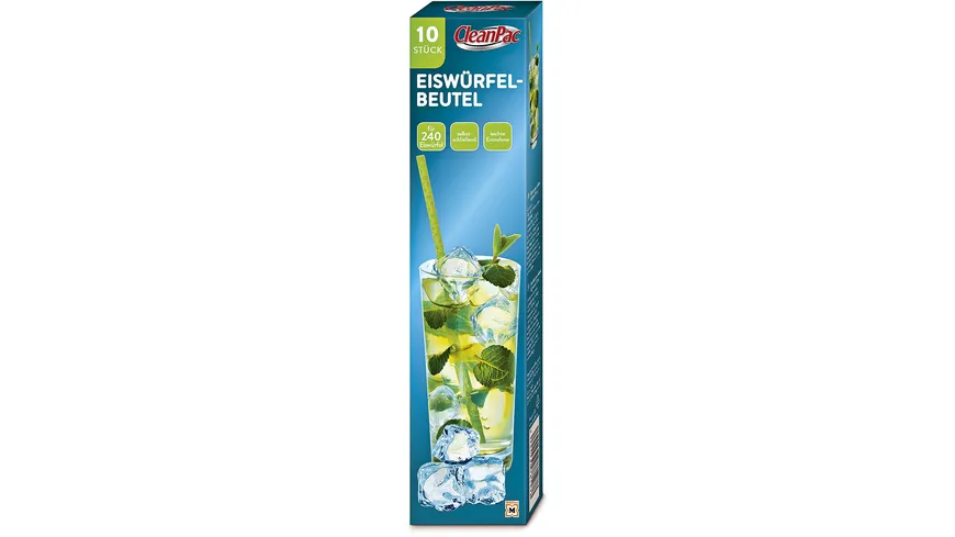 CleanPac Eiswürfel-Beutel 10 Stück