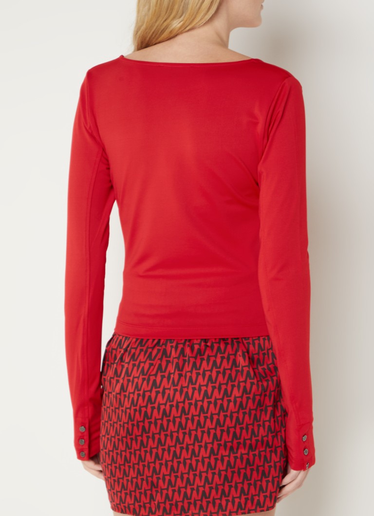 NIKKIE Athy top with pleat detail