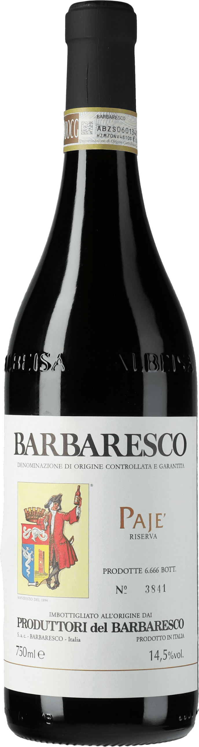 Produttori del Barbaresco: Barbaresco Riserva Paje DOCG 2019
