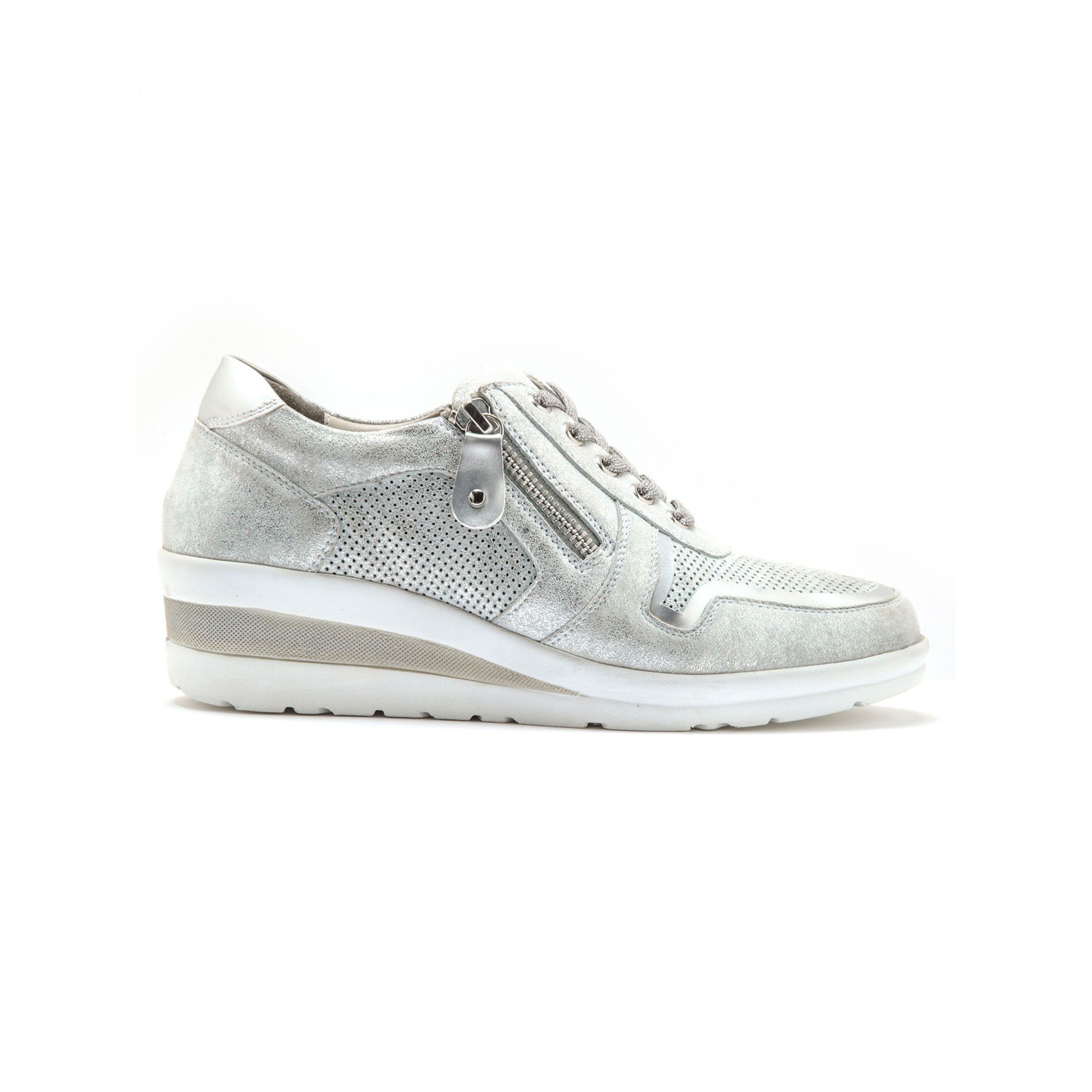 Derbies à lacets, petit compensé