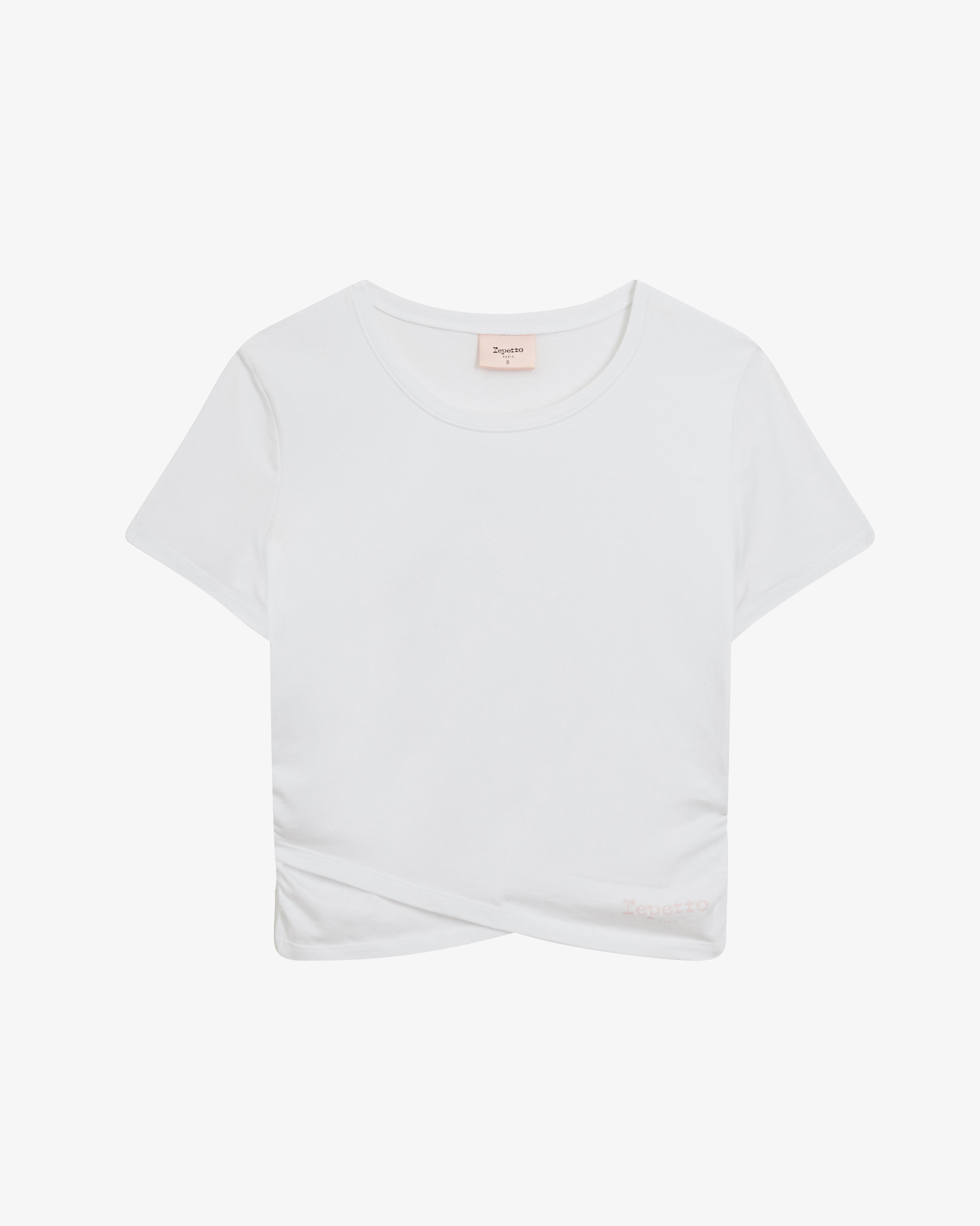 Top with draped effect