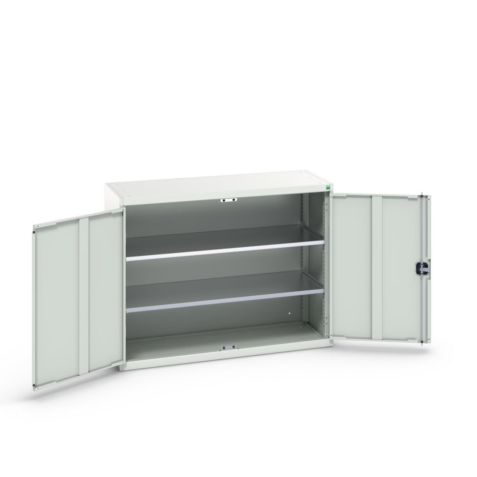 Bott 16926601.16 Verso seinäkaappi 1300x550x1000mm 2 hyllyä RAL 7035