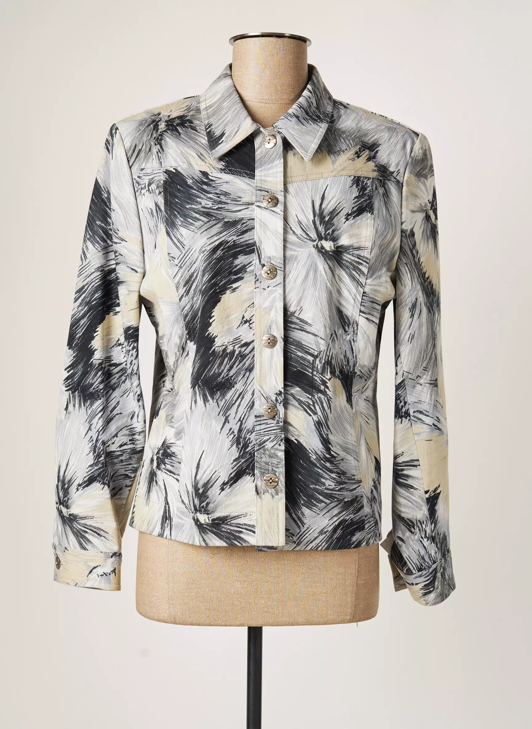 Paul Mausner Vestecasual Femme couleur gris