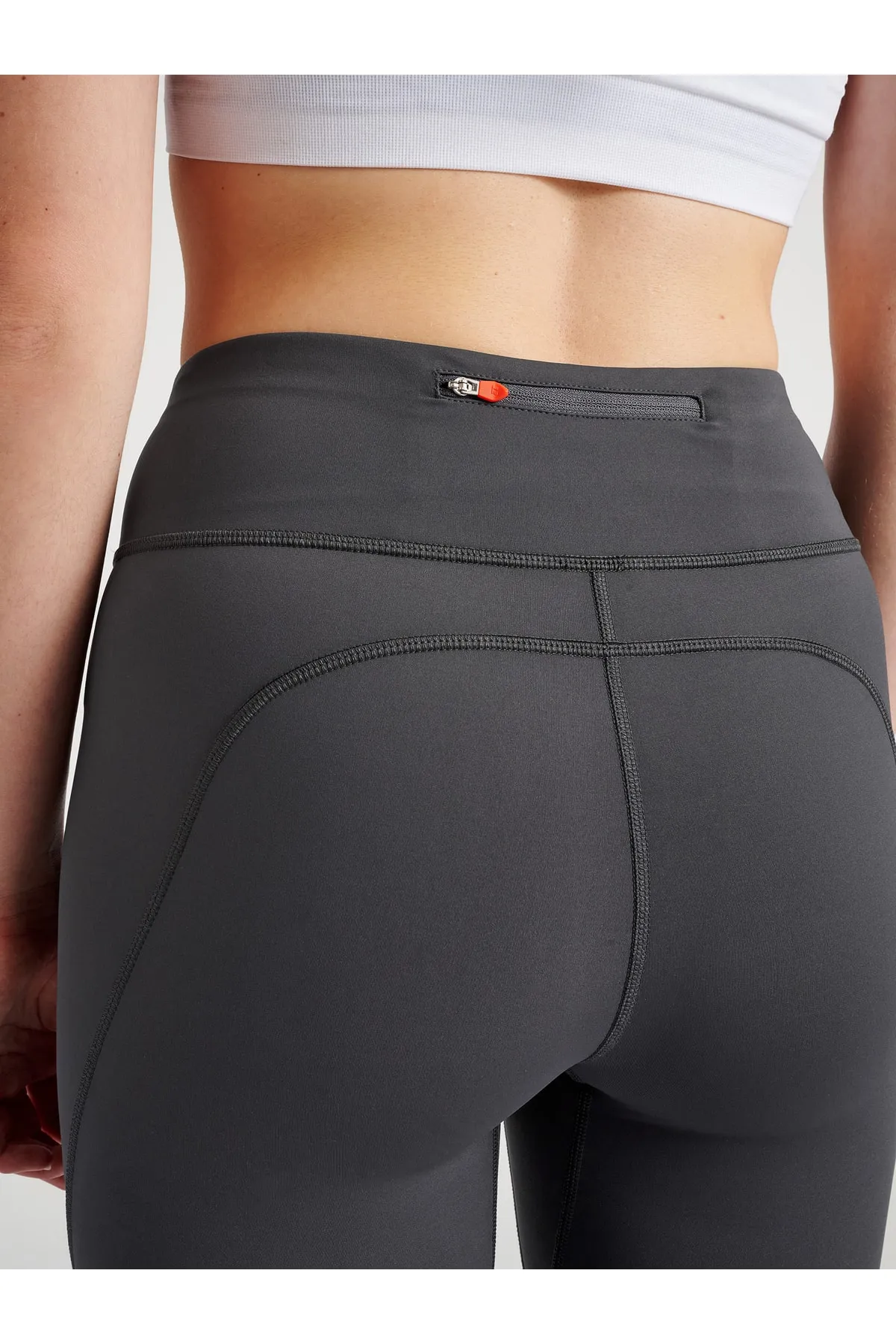NEWLİNE  Sport-Leggings - Grau - Mittlerer Bund