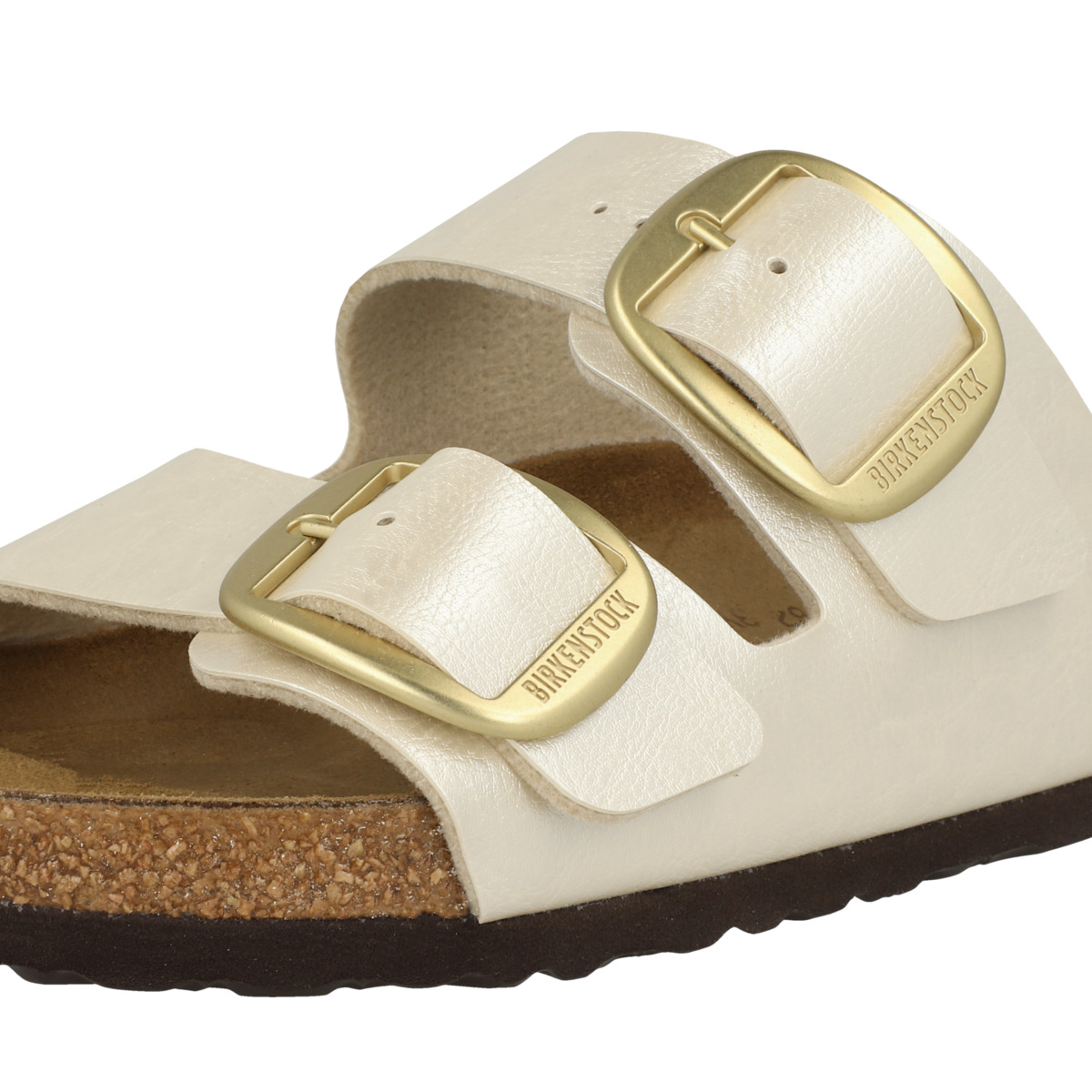 Birkenstock Arizona Birko-Flor Graceful normal Sandale creme