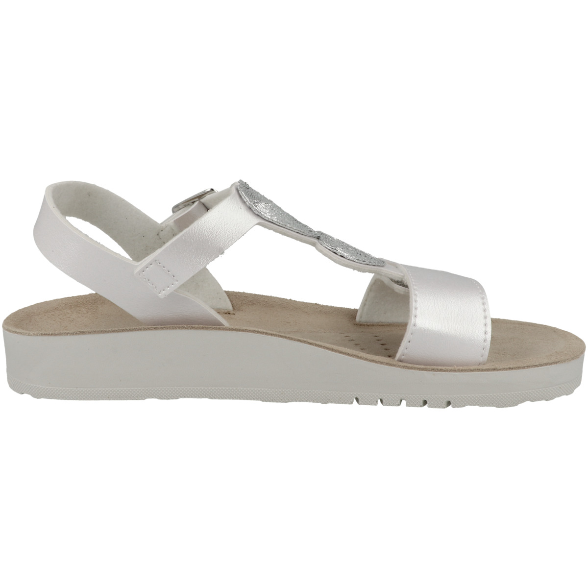 Geox J S.Costarei G.D Sandale silber