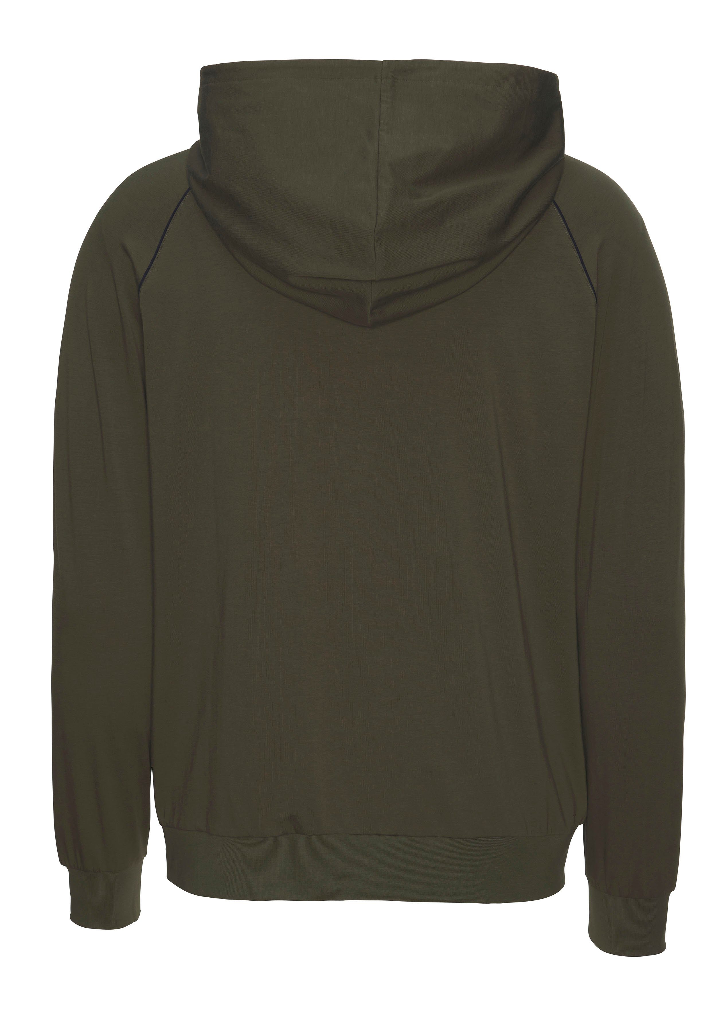BOSS Kapuzensweatjacke Mix&Match Jacket H mit Kängurutasche