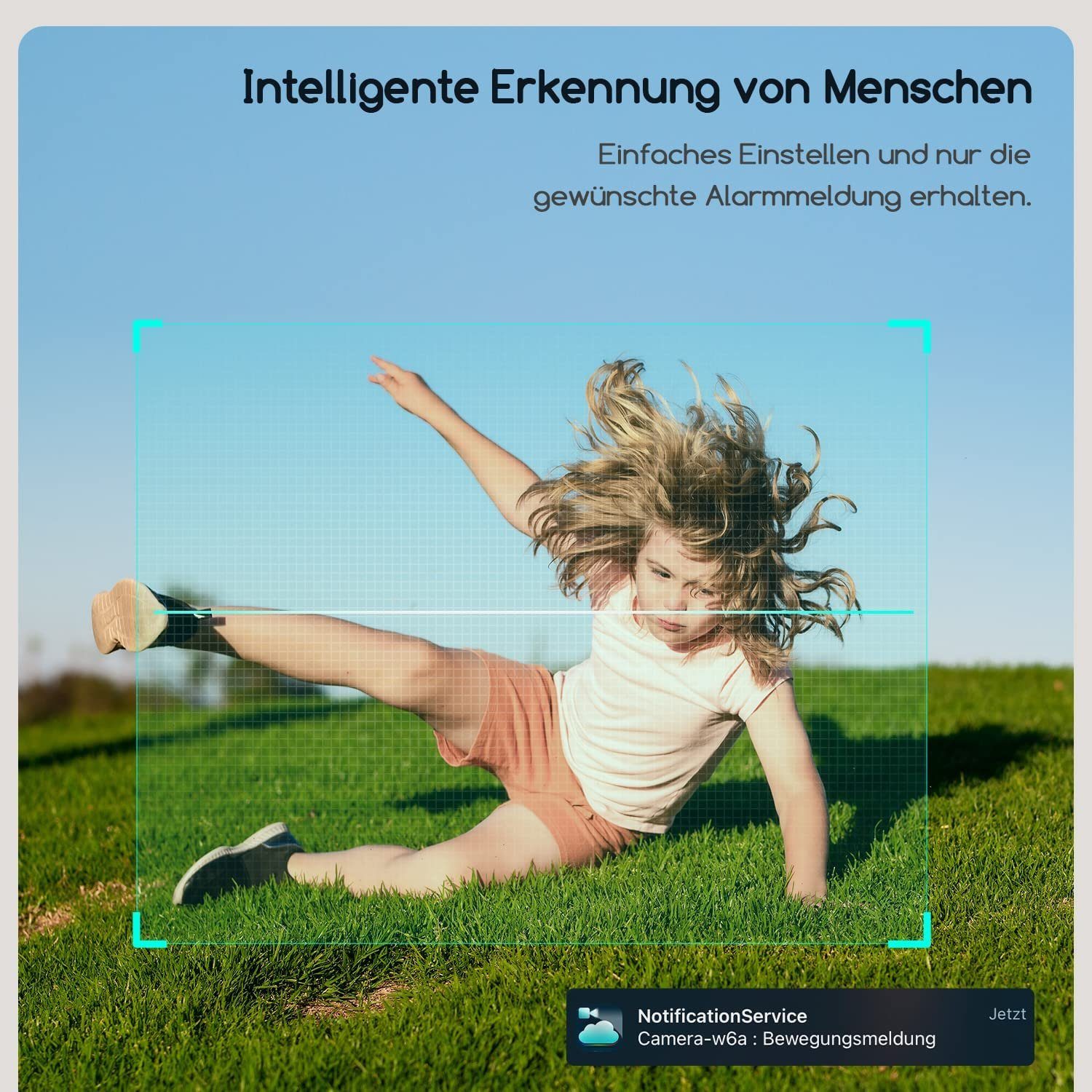 COOAU 2K Überwachungskamera Aussen WLAN,355°/90°Schwenkbar IP Kamera Outdoor Überwachungskamera (AuBenbereich, Innenbereich, Aussen, Outdoor, mit Mensch Bewegungsmelder, Automatische Verfolgung,24/7 Aufnahme, MitAlexa, Farbige Nachtsicht, IP66, 2-Weg