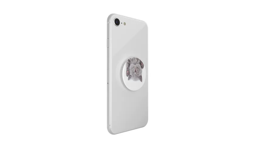 PopGrip - ausziehbarer Handy-Griff Handyhalter -  Cat Nap