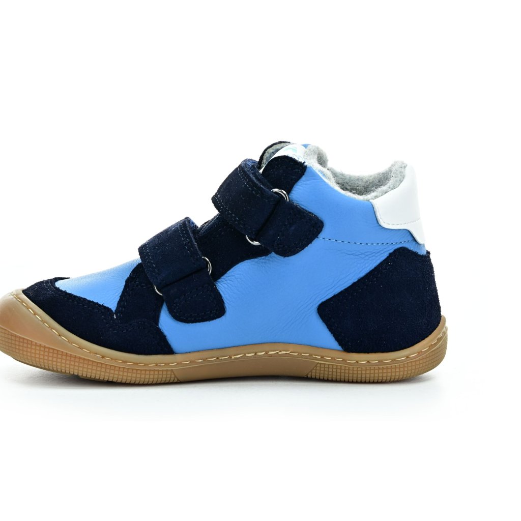 Koel4kids Kurt W Tex Merino Jeans Winter-Barfußschuhe